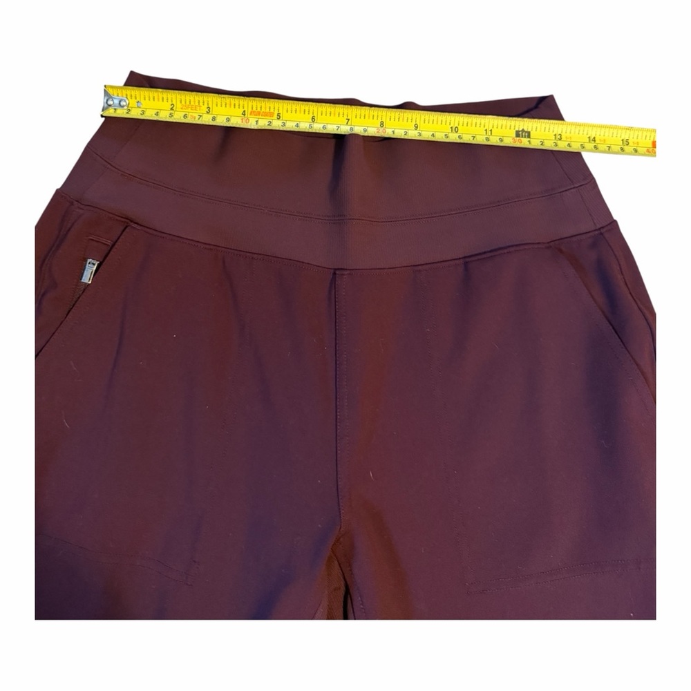 Athleta Women’s Maroon Joggers Size Medium - Picture 5 of 9